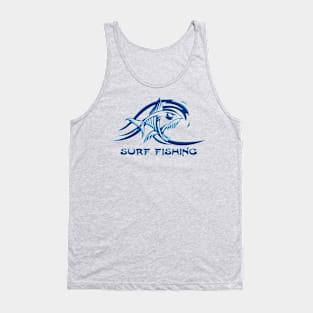 Surf Fishing Wave Tank Top